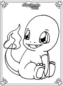 charmander para imprimir
