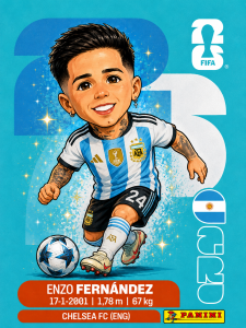 figurita fernandez enzo mundial 2026