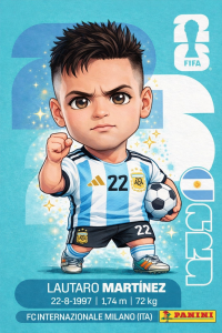 figurita lautaro martinez mundial 2026