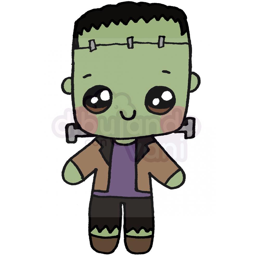 frankenstein-kawaii.jpg - Dibujando con Vani