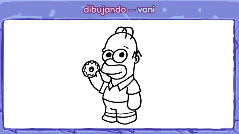 homero simpson para colorear menu homero simpson para colorear