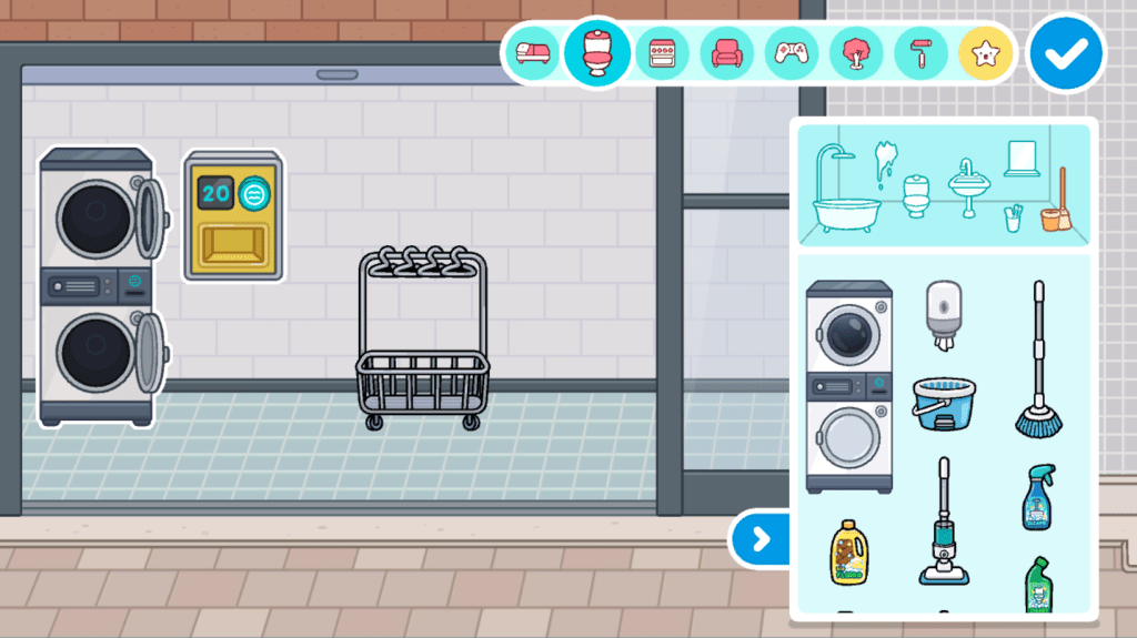 toca boca lavanderia