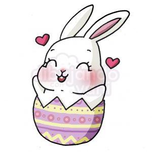 conejito de pascua kawaii
