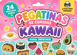 portada pegatinas comidas kawaii