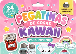 portada pegatinas kawaii
