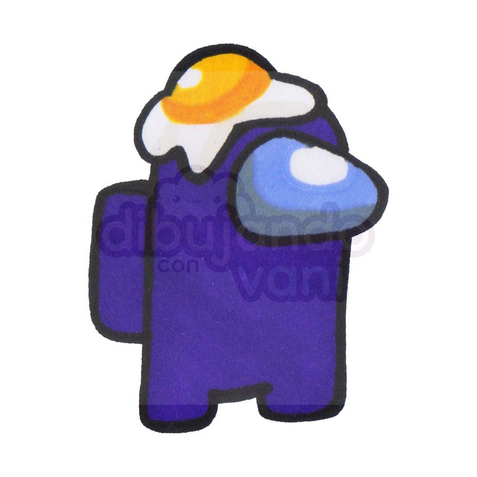 Dibujos de Among us kawaii - Personajes kawaii - Dibujando con Vani