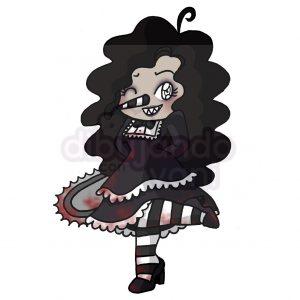 laughing jill kawaii