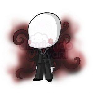 slenderman creepypasta kawaii