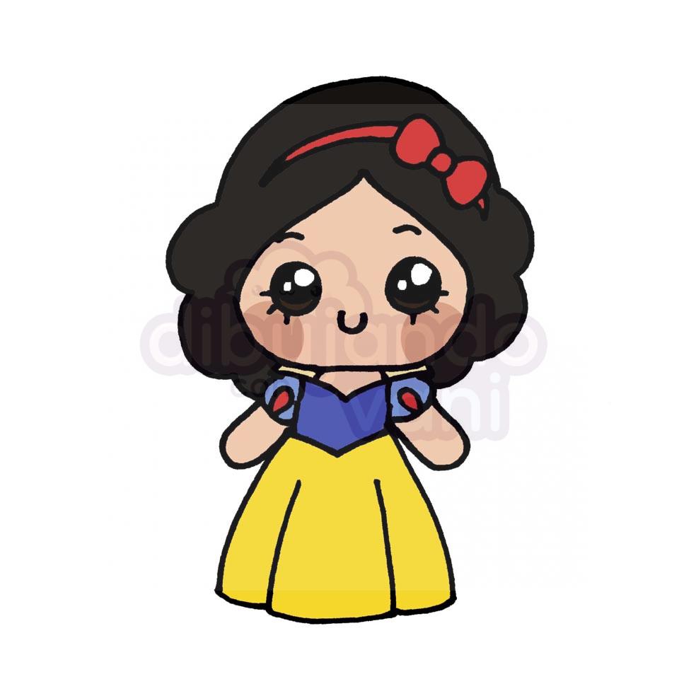blancanieves-kawaii - Dibujando con Vani