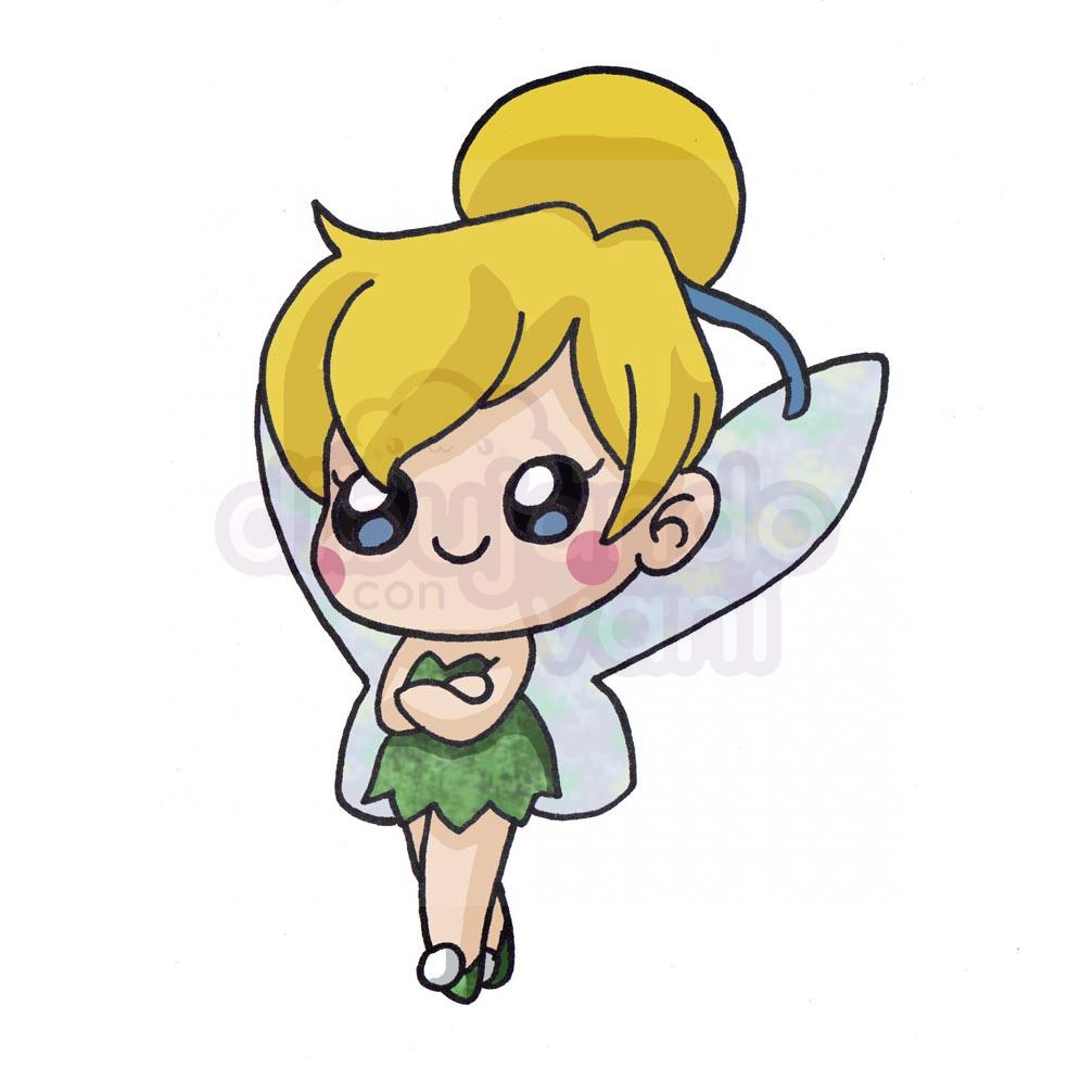 tinkerbell-kawaii - Dibujando con Vani