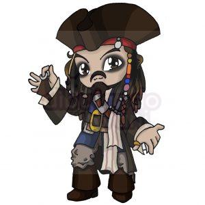 jack sparrow  kawaii