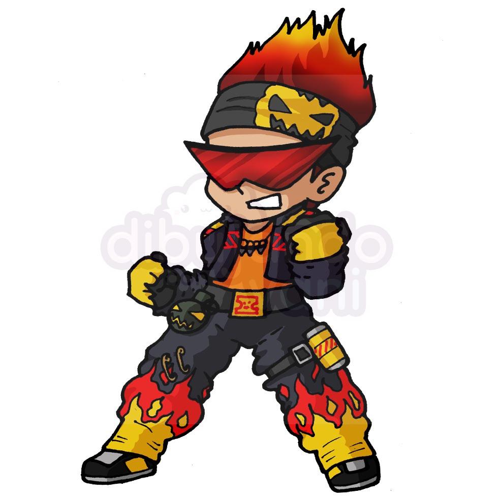 alvaro de free fire kawaii - Dibujando con Vani