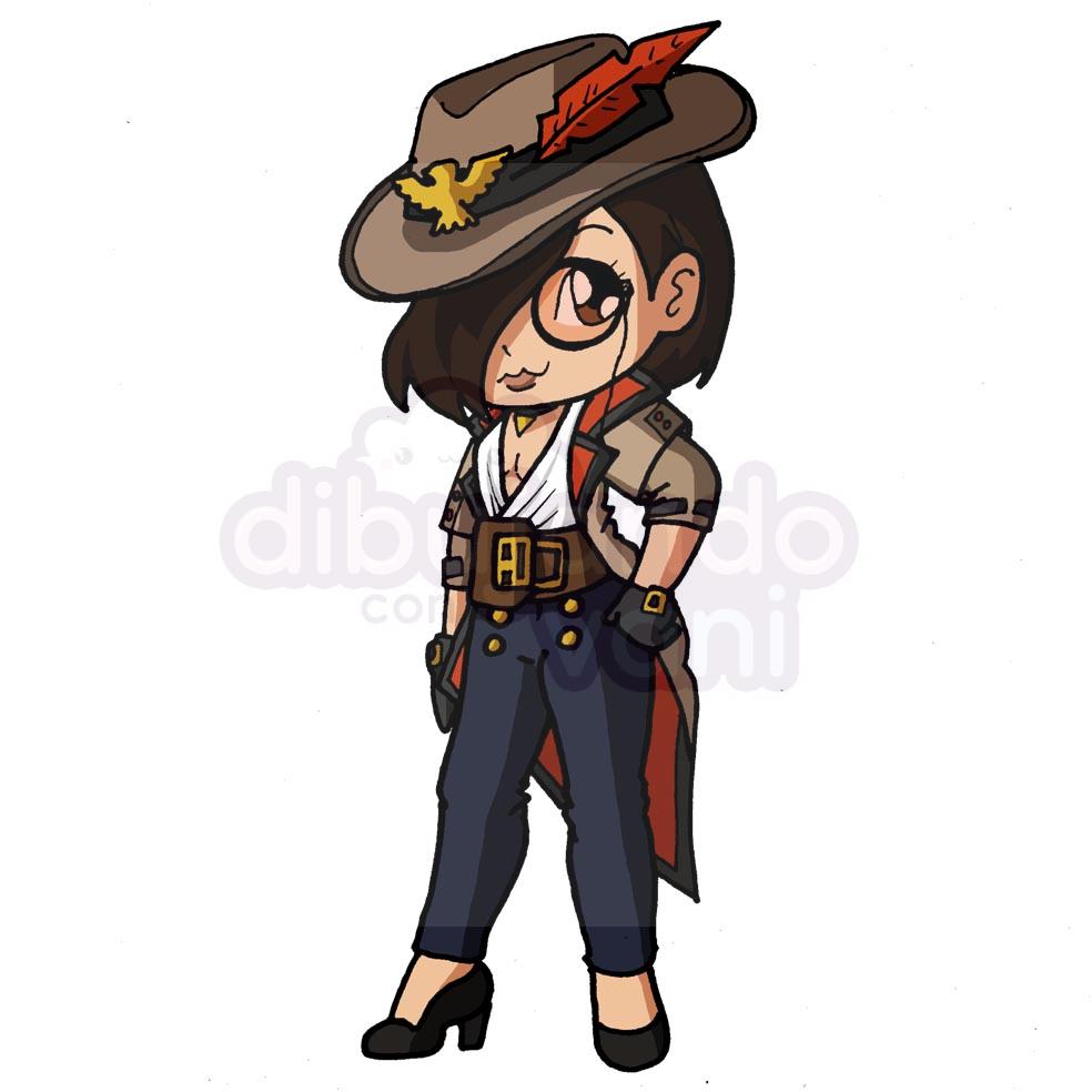 clu de free fire kawaii - Dibujando con Vani