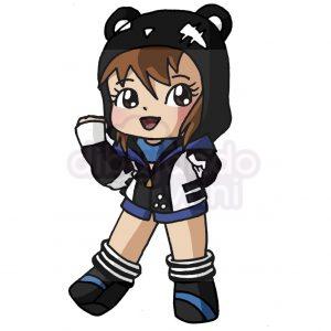 panda loli de free fire kawaii