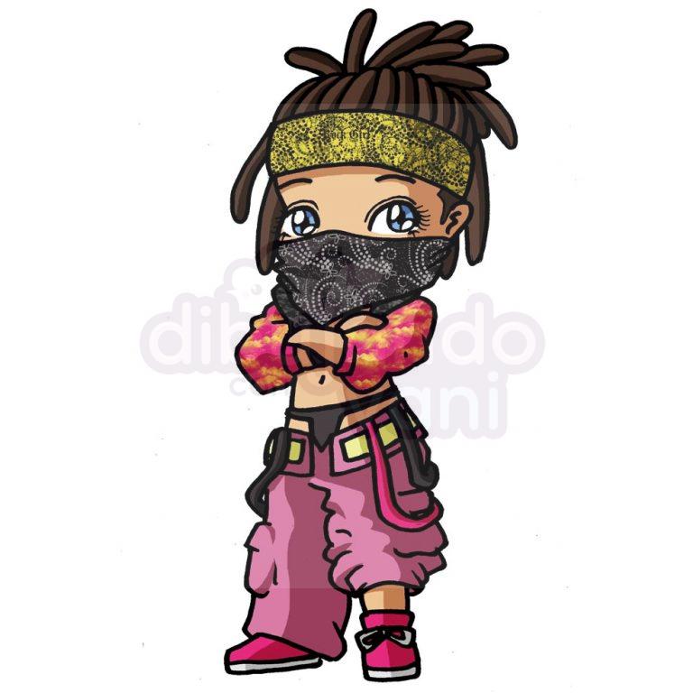 pase elite hip hop 2 de free fire kawaii - Dibujando con Vani