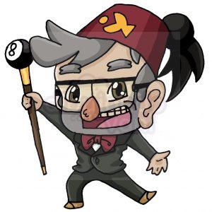 stan lee Pines de gravity falls kawaii