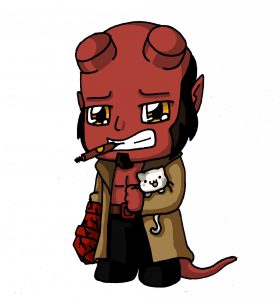 hellboy eng kawaii