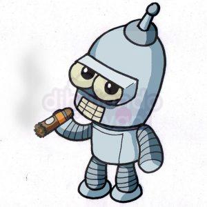 bender de futurama kawaii