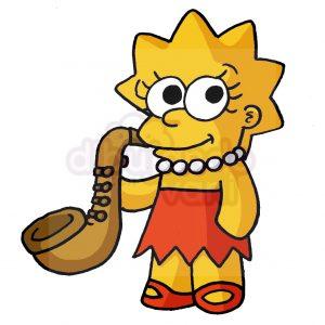 lisa simpson kawaii