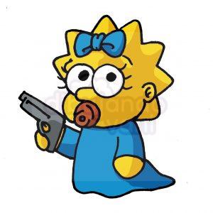 maggie simpson kawaii
