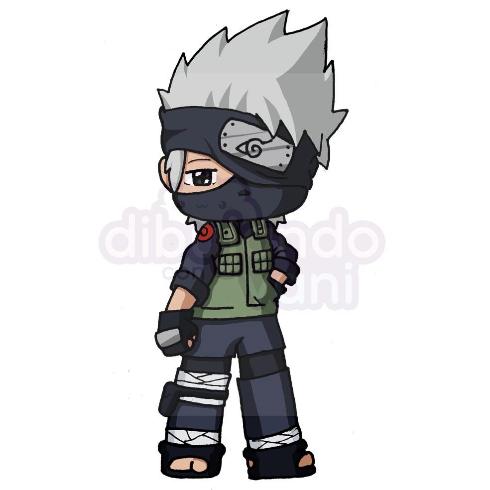 Dibujos de Naruto kawaii - Personajes kawaii - Dibujando con Vani