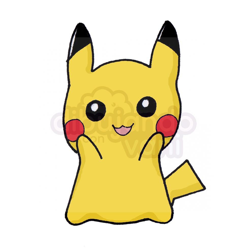 pikachu-kawaii - Dibujando con Vani