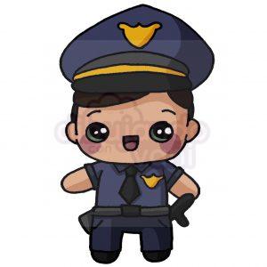 policia kawaii