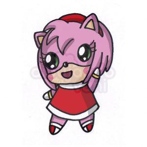 amy rose kawaii - Dibujando con Vani amy rose kawaii - Dibujando con Vani