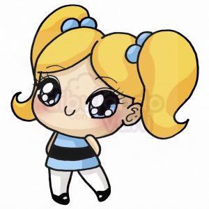 burbuja de chicas superpoderosas kawaii