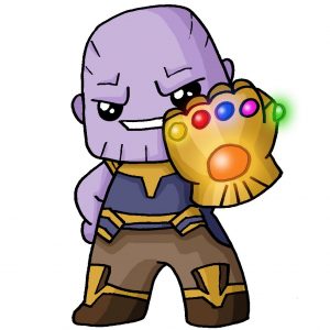 thanos kawaii eng