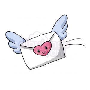 carta de amor kawaii